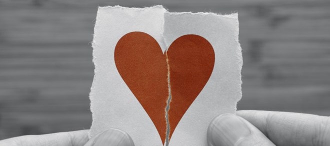 הליך גירושין קשה - הלב נשבר